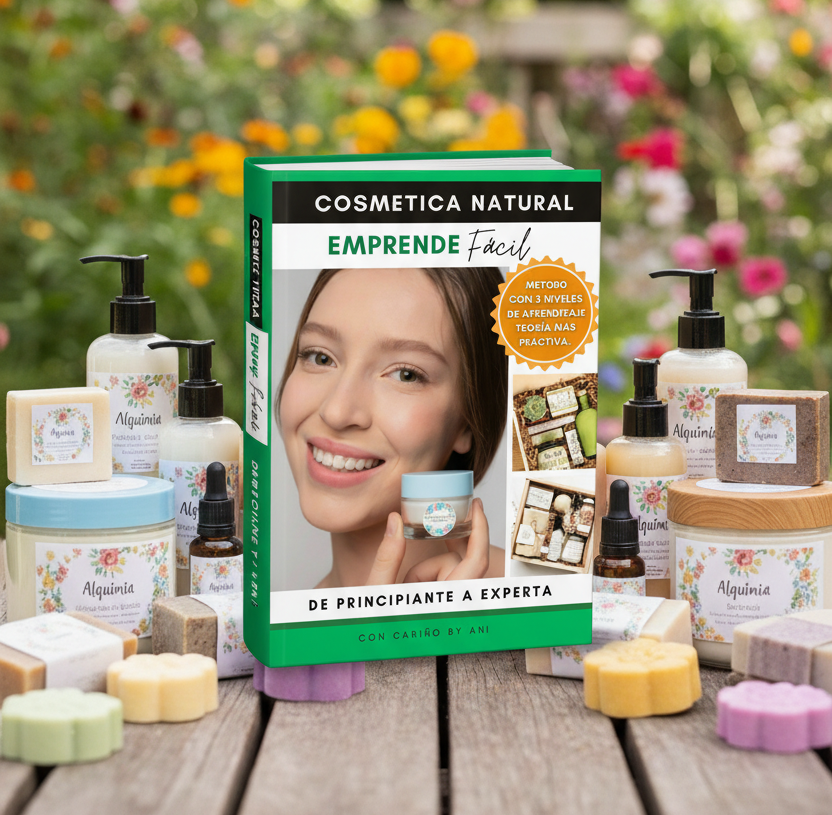 🌿El Método Simple y Efectivo para Crear Cosmética Natural en Casa + 7 BONOS de REGALO!🎁